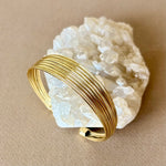 Verouna 02 | Gold Plated Bangle