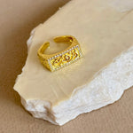 Enta El-Hob | Gold Plated Ring