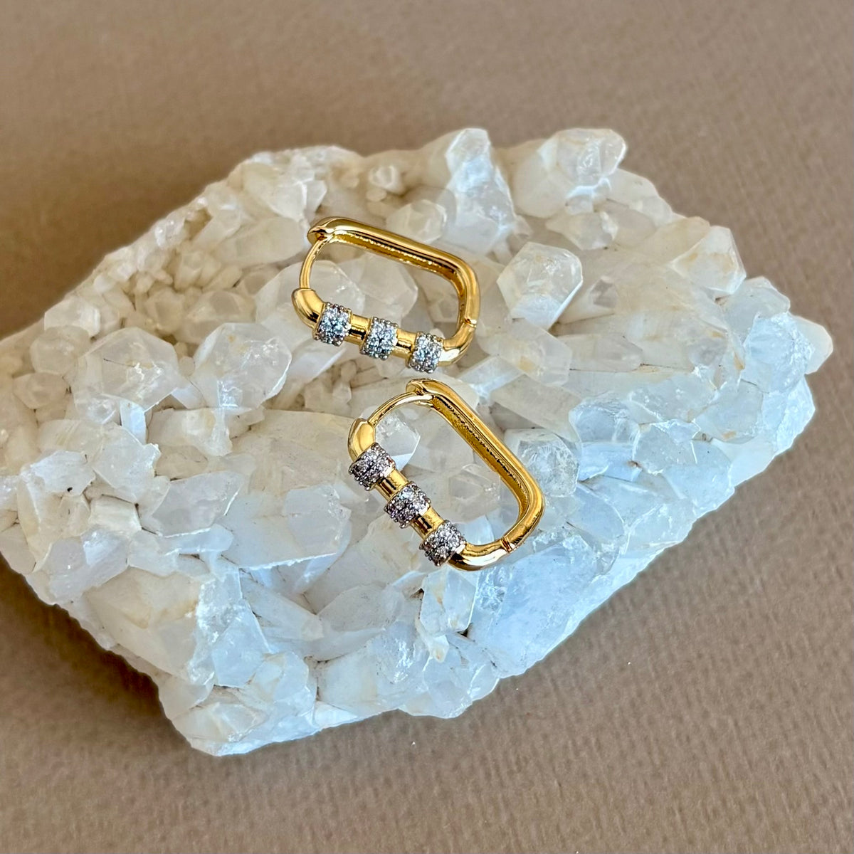 Gunzy 02 | Gold Plated Earrings