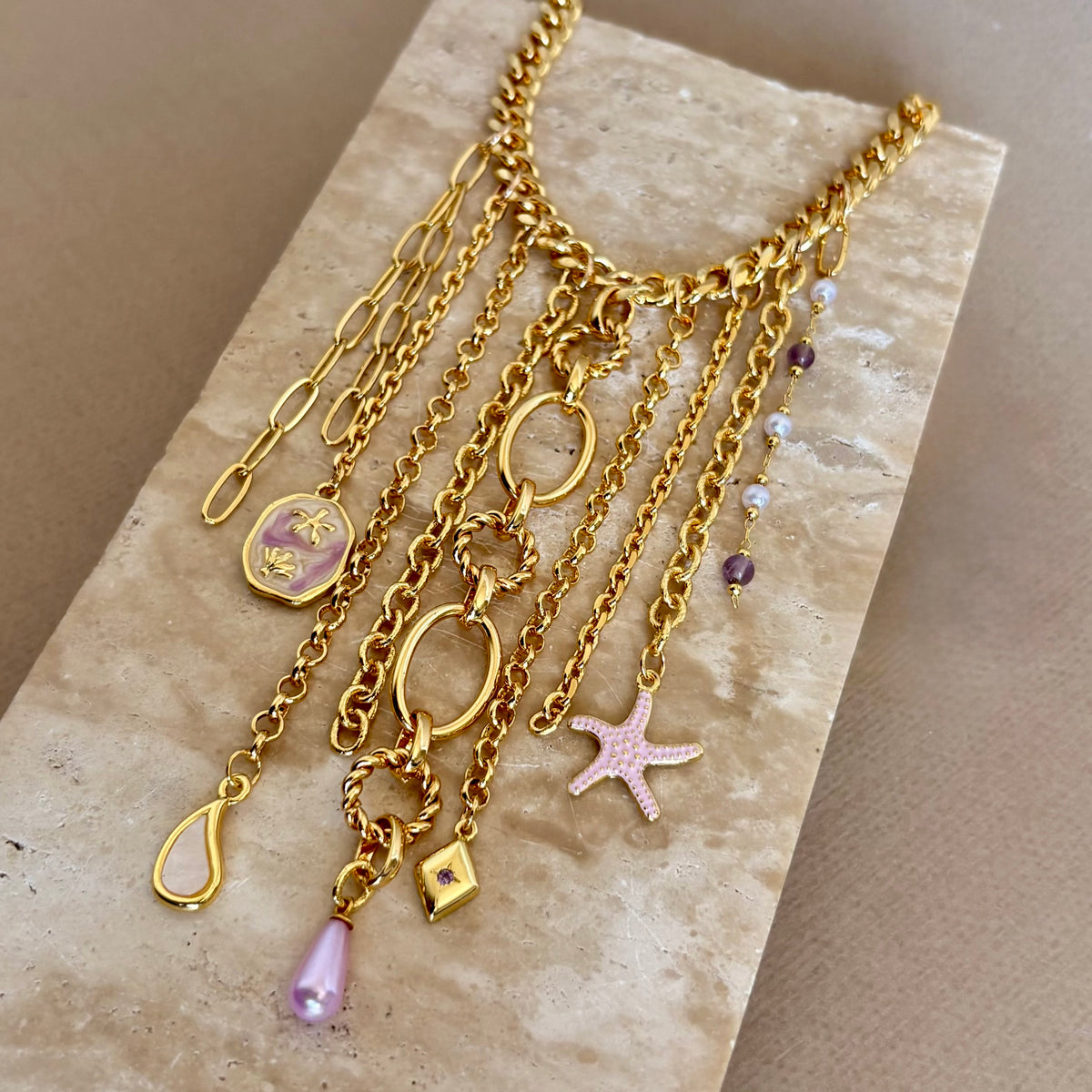 Signature 22 | Gold Plated Necklace