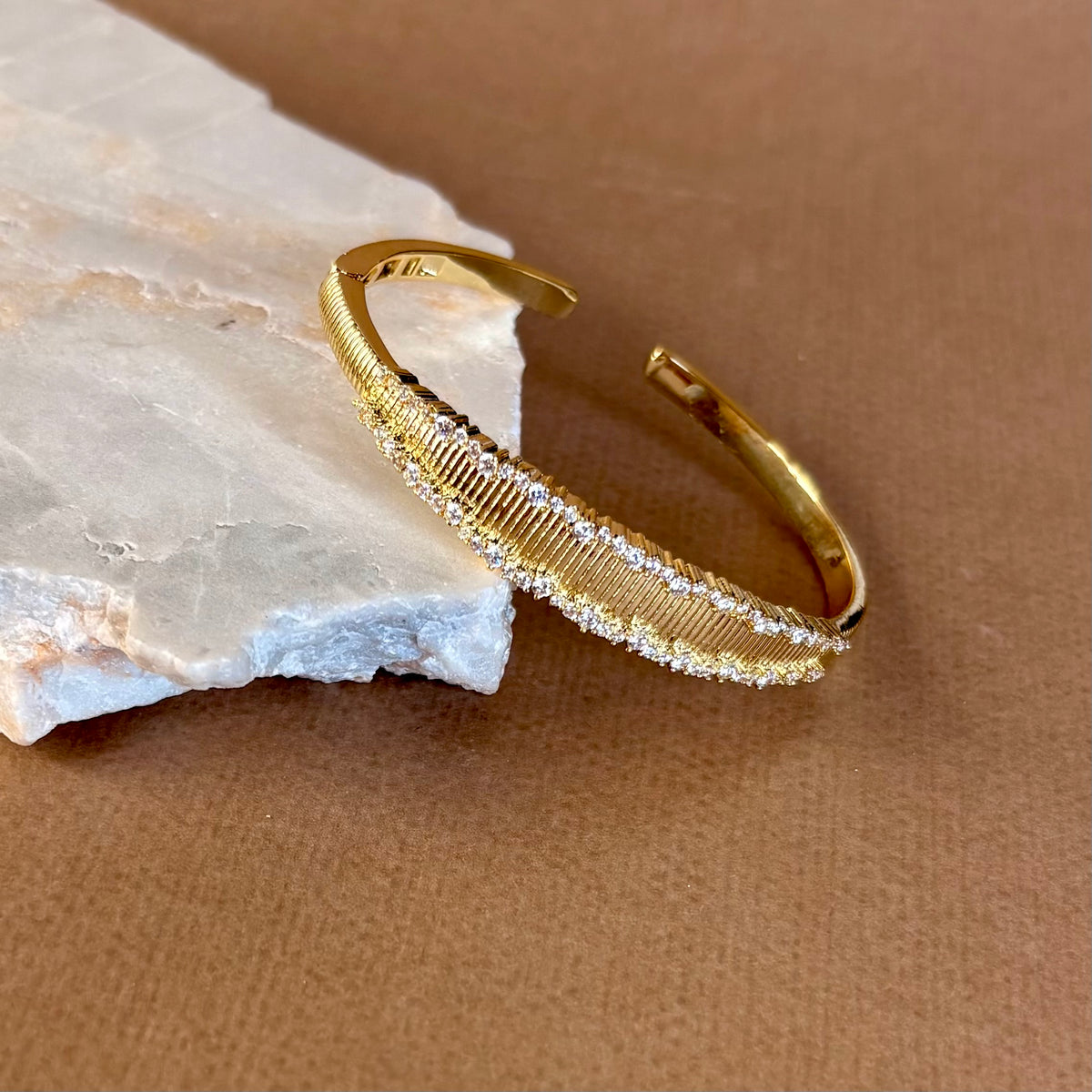 Civrel | Gold Plated Bangle