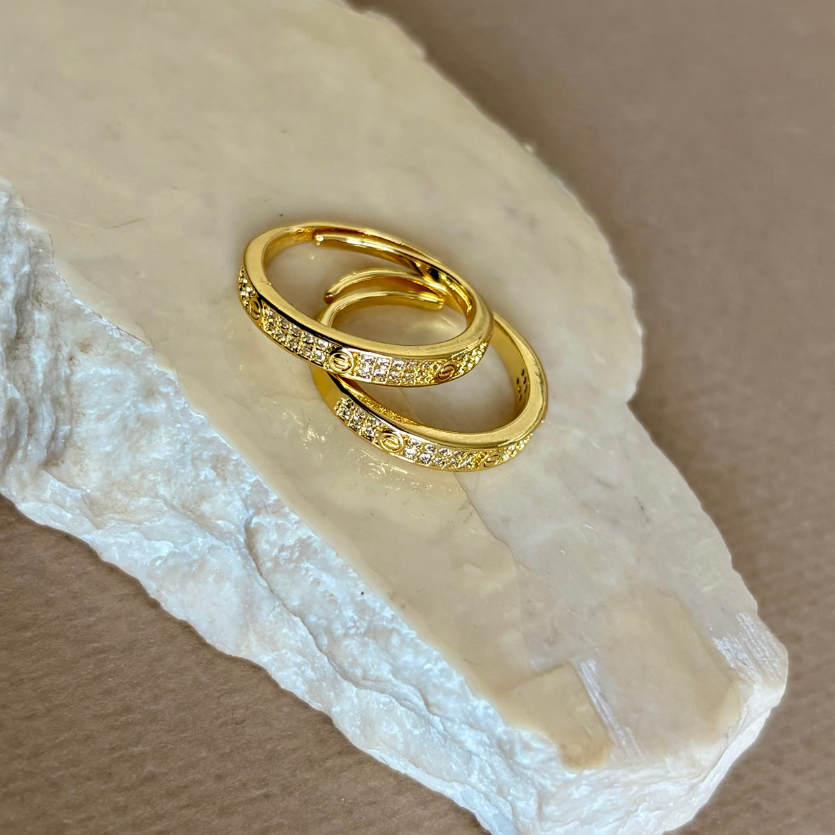 Pixa | Gold Plated Ring