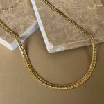 Cobra 02 | Gold Plated Necklace