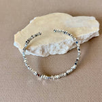 Korin 02 | White Gold Plated Bangle