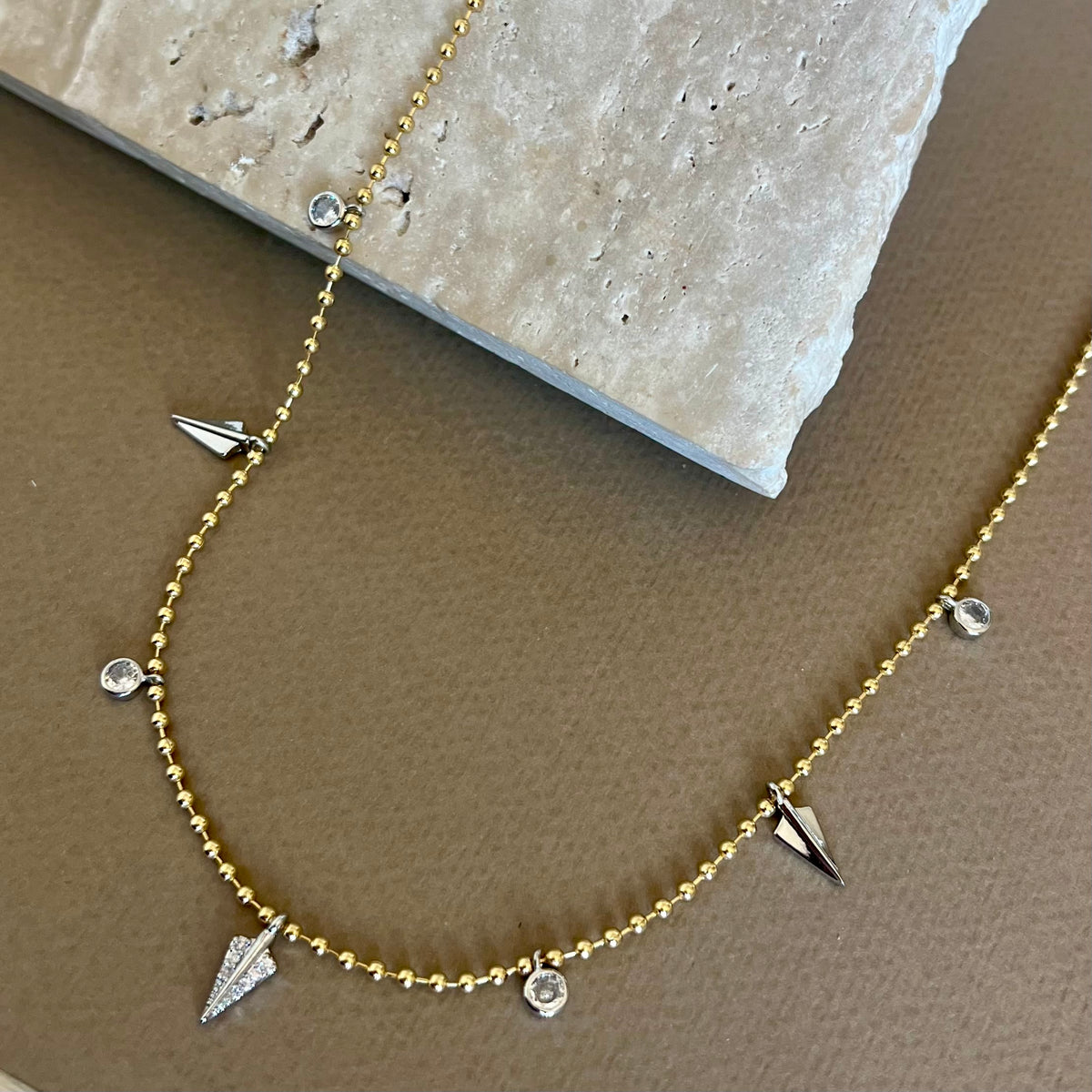 Tirena | Gold Plated Necklace