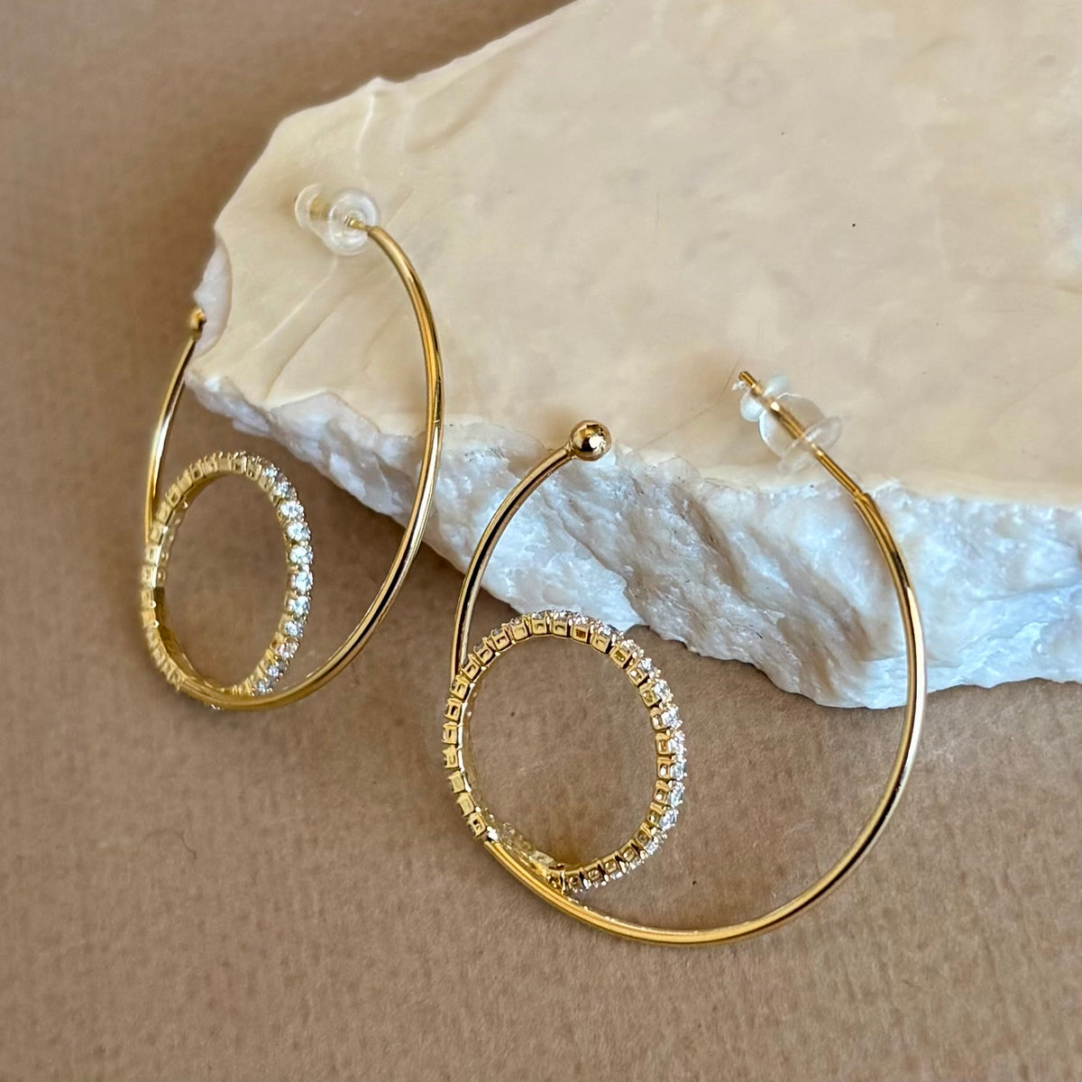 Briselle | Gold Plated Earrings