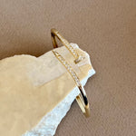 Chyodo 05 | Gold Plated Bangle