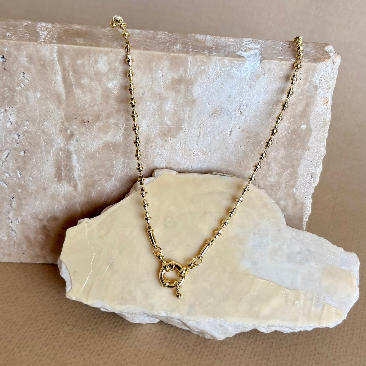 Letharo | Gold Plated Necklace