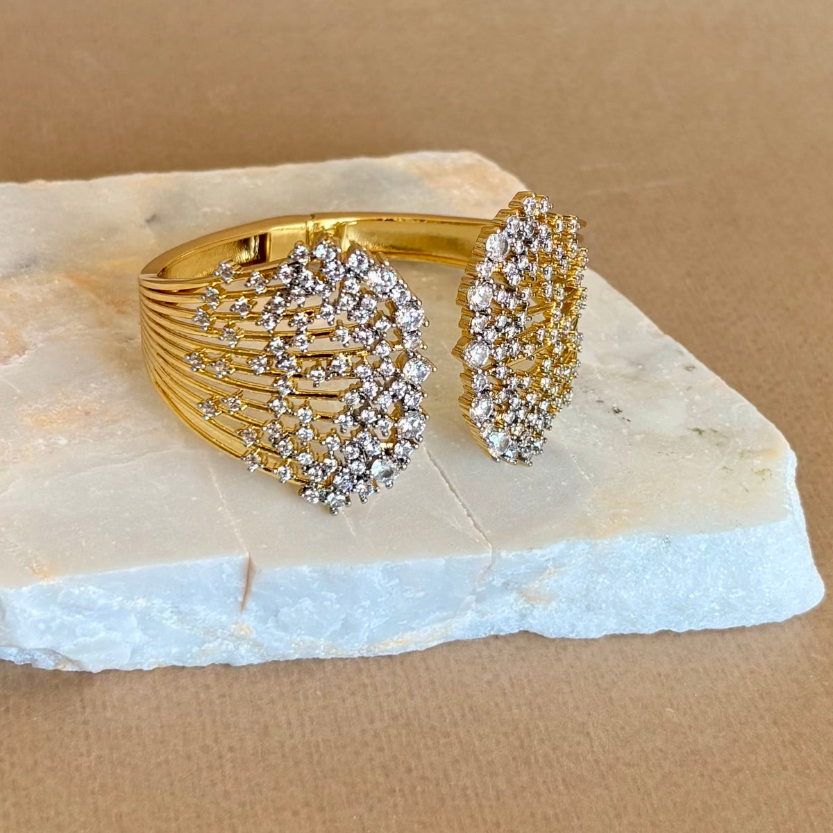 Butterfly | Gold Plated Bangle