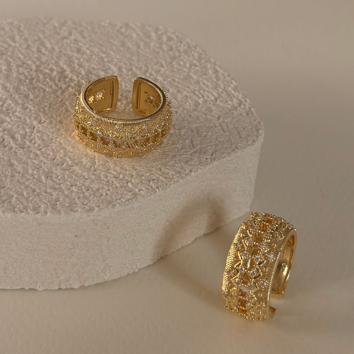 Tyven | Gold Plated Ring