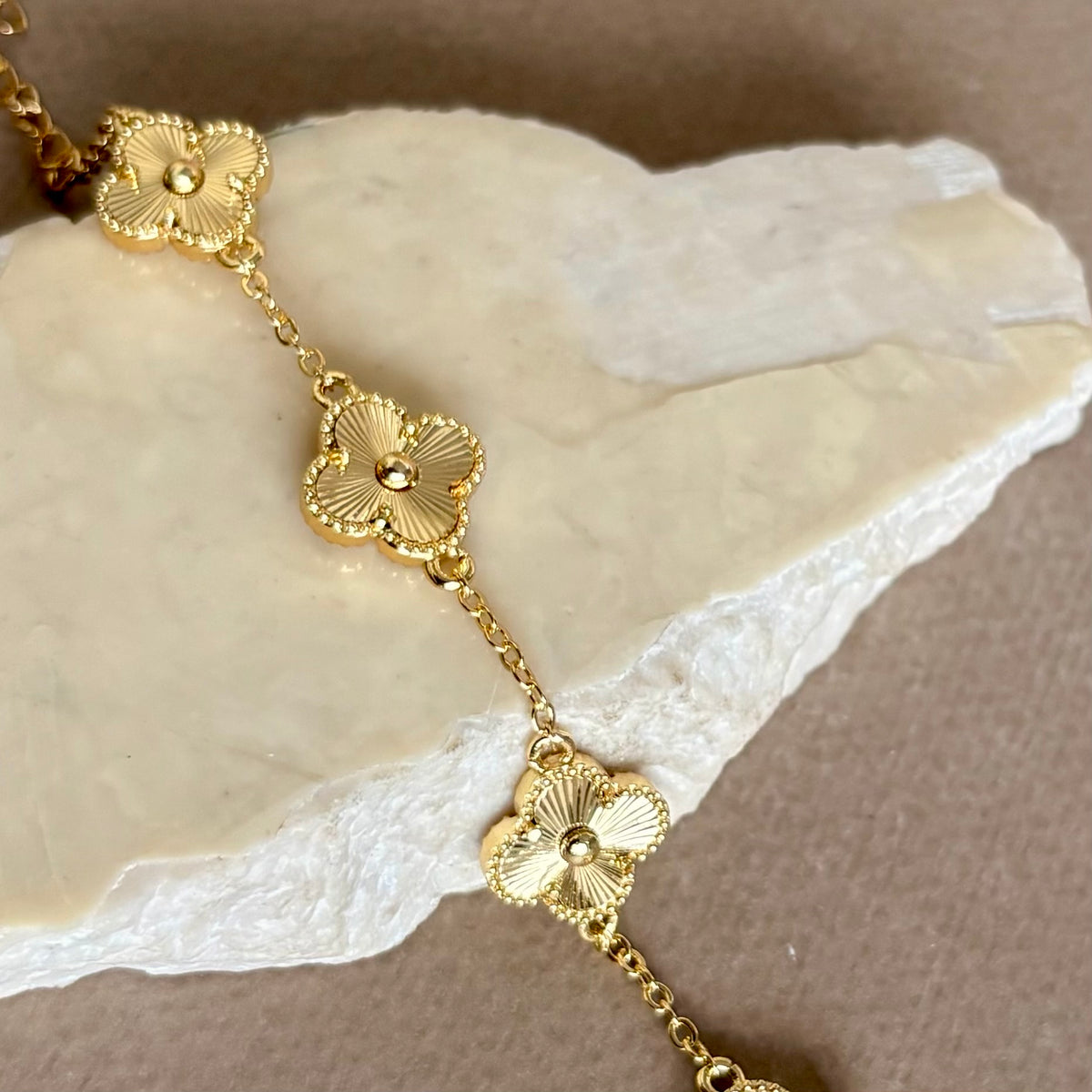 Golden Cleef | Gold Plated Bracelet