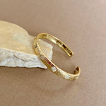 Sola | Gold Plated Bangle