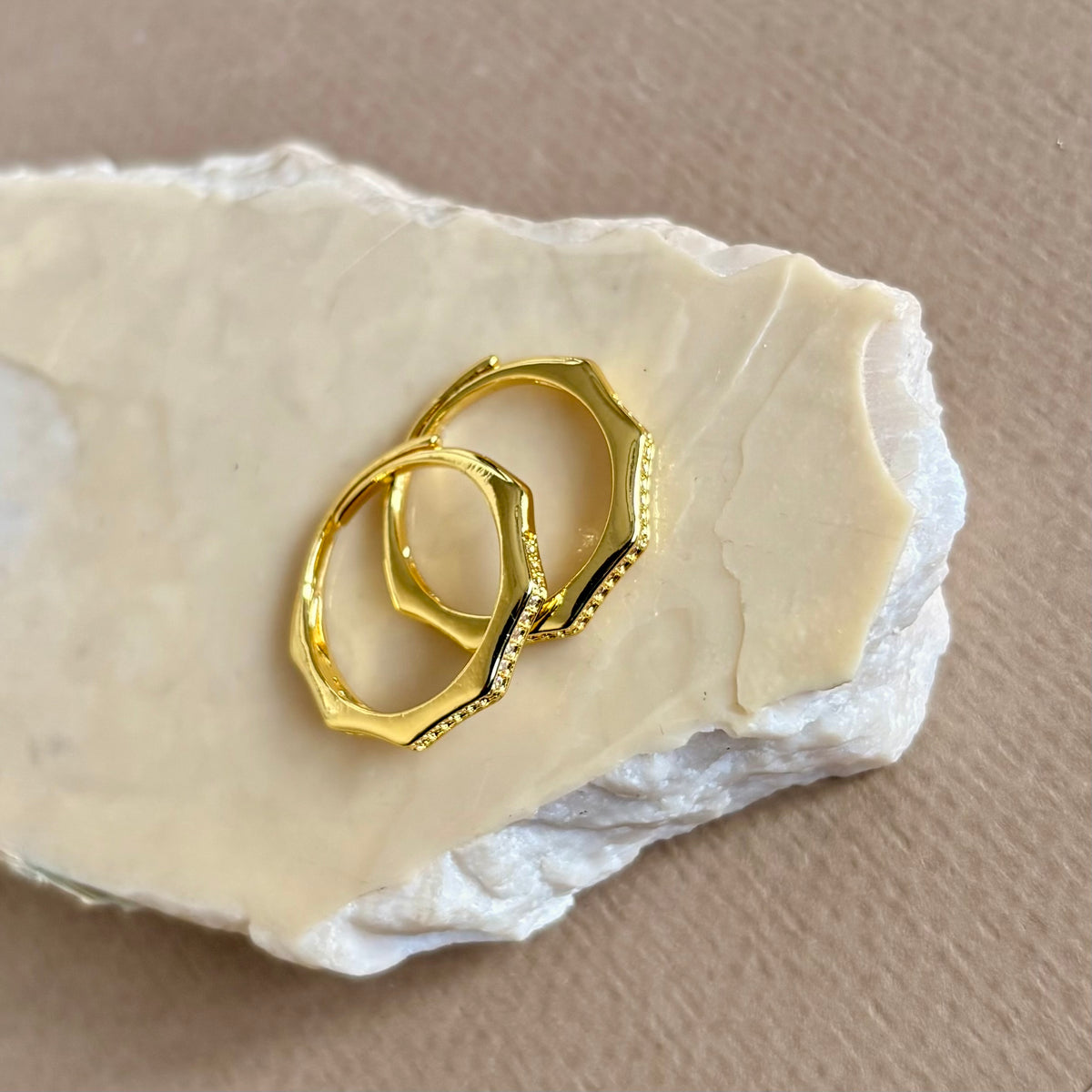 Nivis | Gold Plated Ring