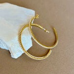 Elaminat | Gold Plated Earrings