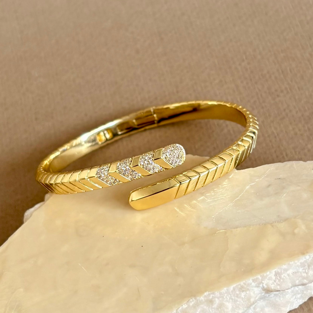 Messika 06 | Gold Plated Bangle