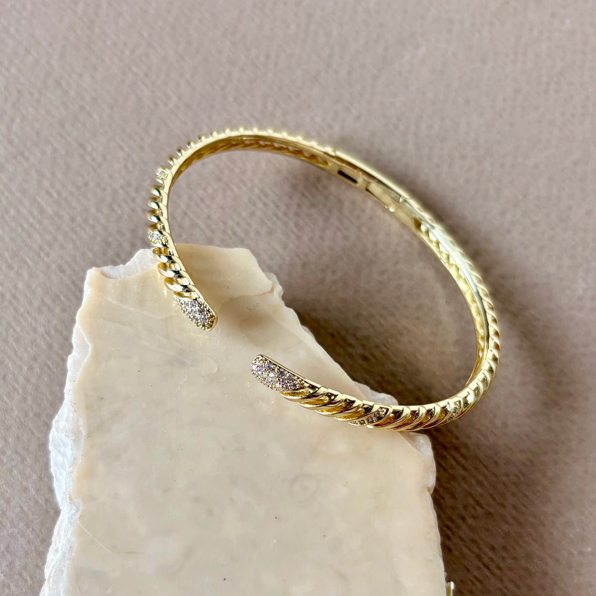 Bexli | Gold Plated Bangle