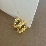 Elarin | Gold Plated Earrings