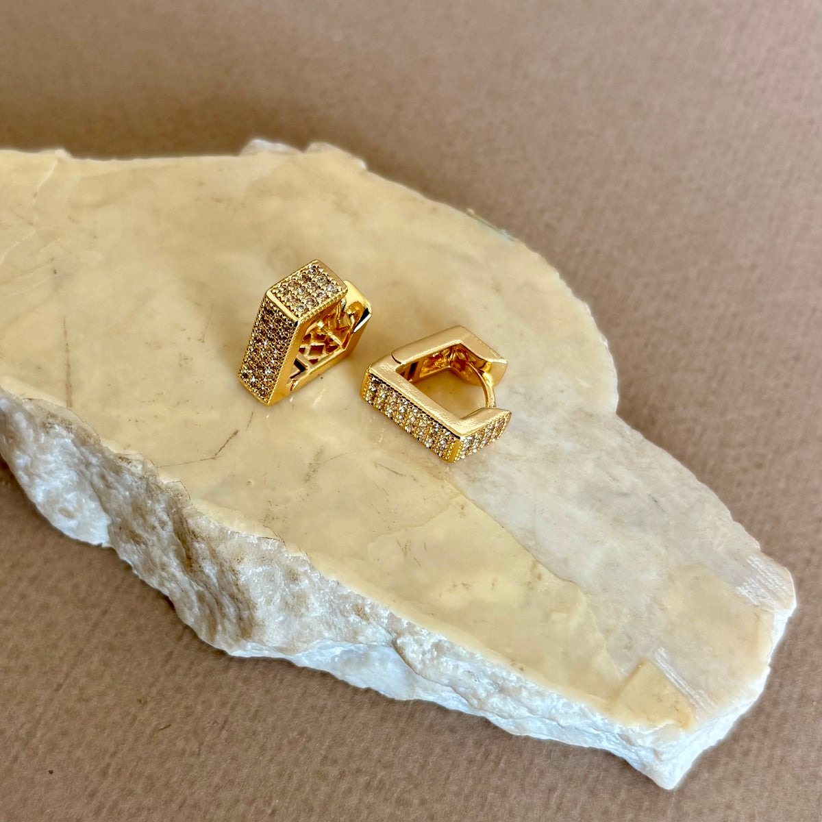Galviera | Gold Plated Earrings