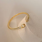 Caylor | Gold Plated Bangle