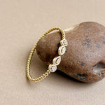 Sinal 02 | Gold Plated Bangle