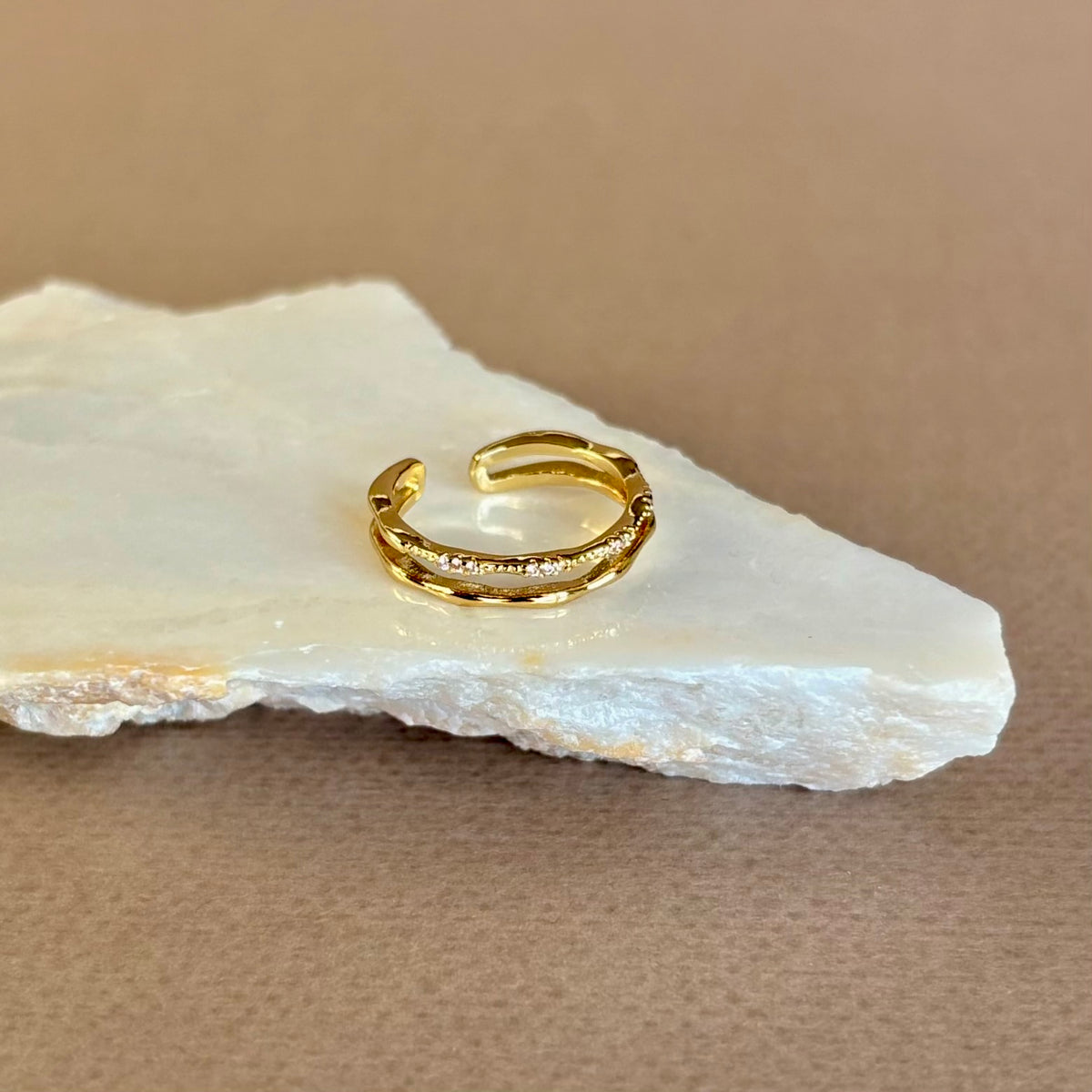 Limonza | Gold Plated Ring