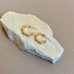 Hélion | Gold Plated Earrings