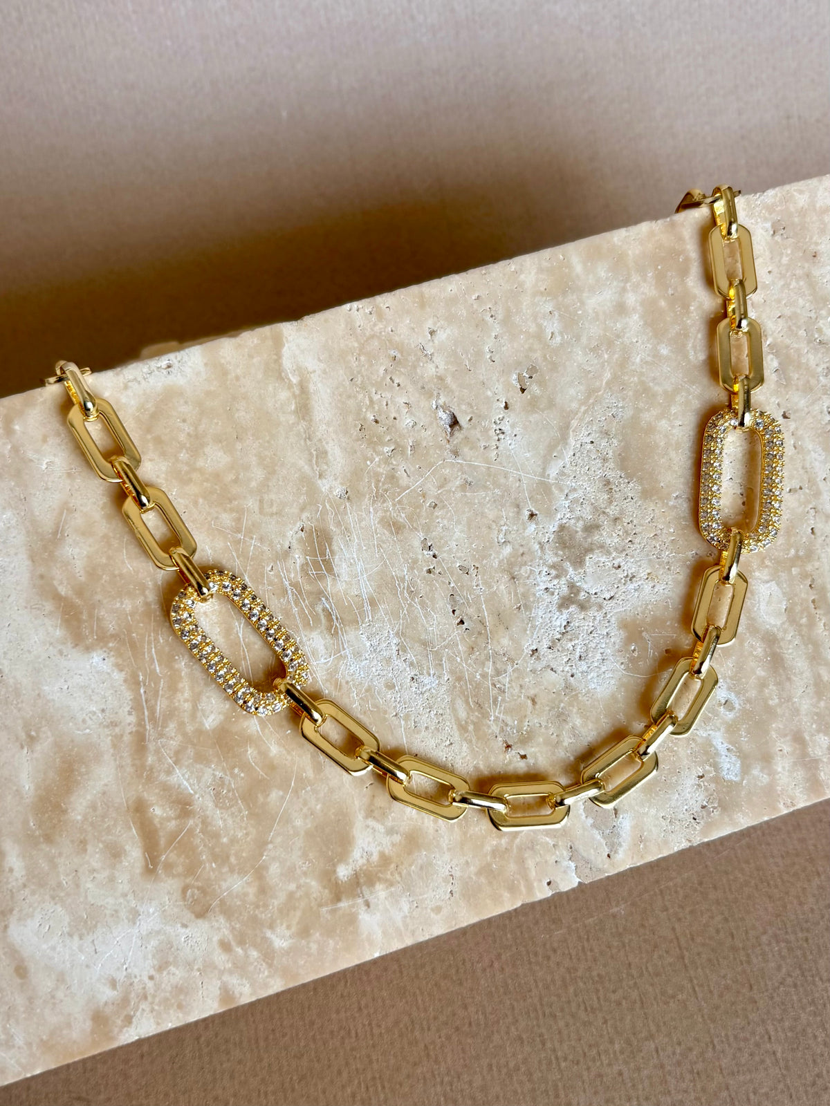 Ovarien | Gold Plated Necklace