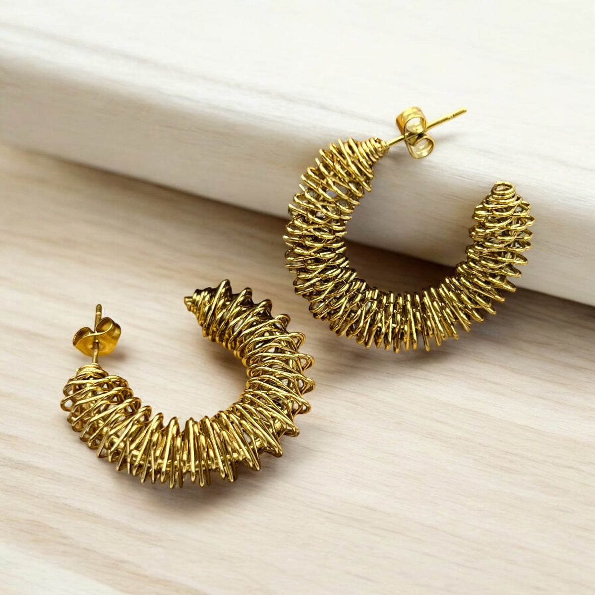 Olympe | Gold Plated Earrings