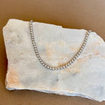 Nadal 05 | white Gold Plated Necklace