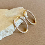 Ovelia | Gold Plated Earrings