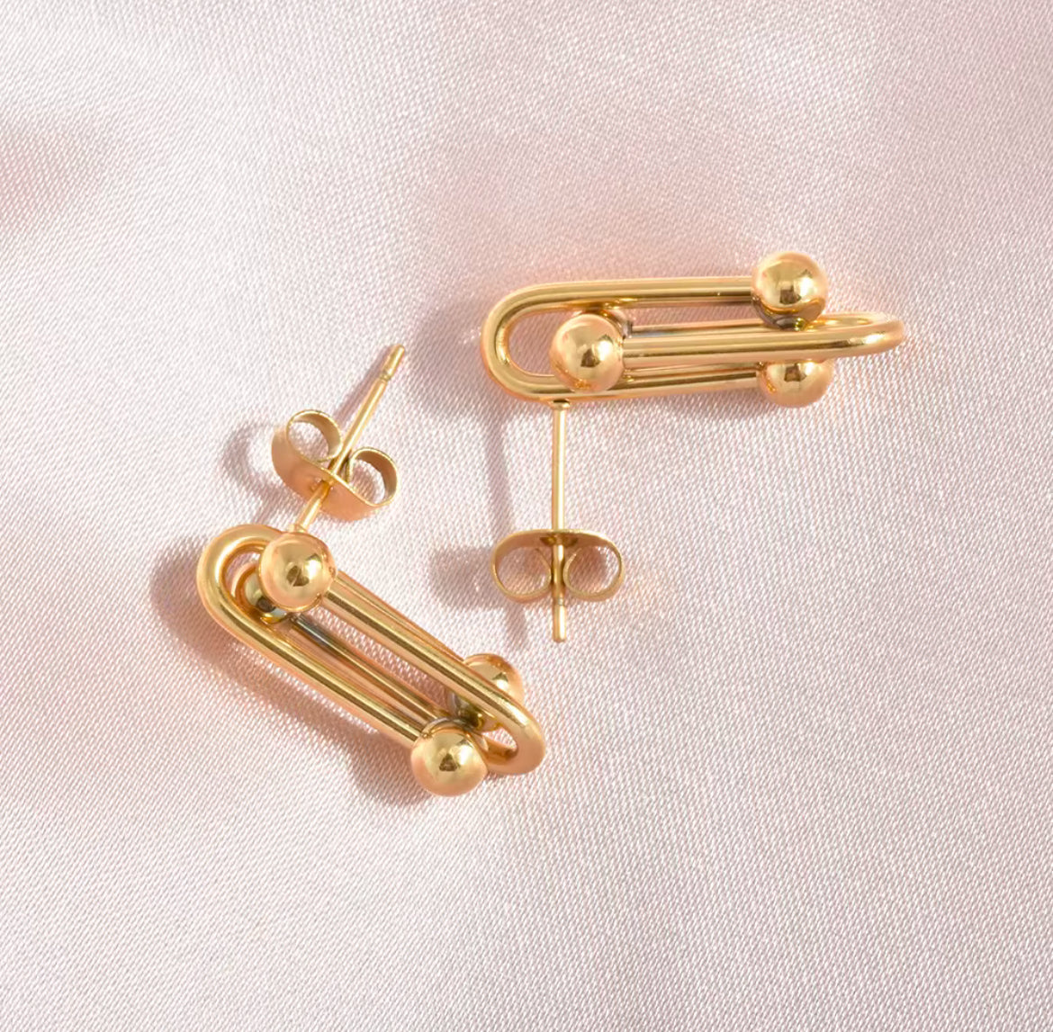 Astrid | Gold Plated Earrings