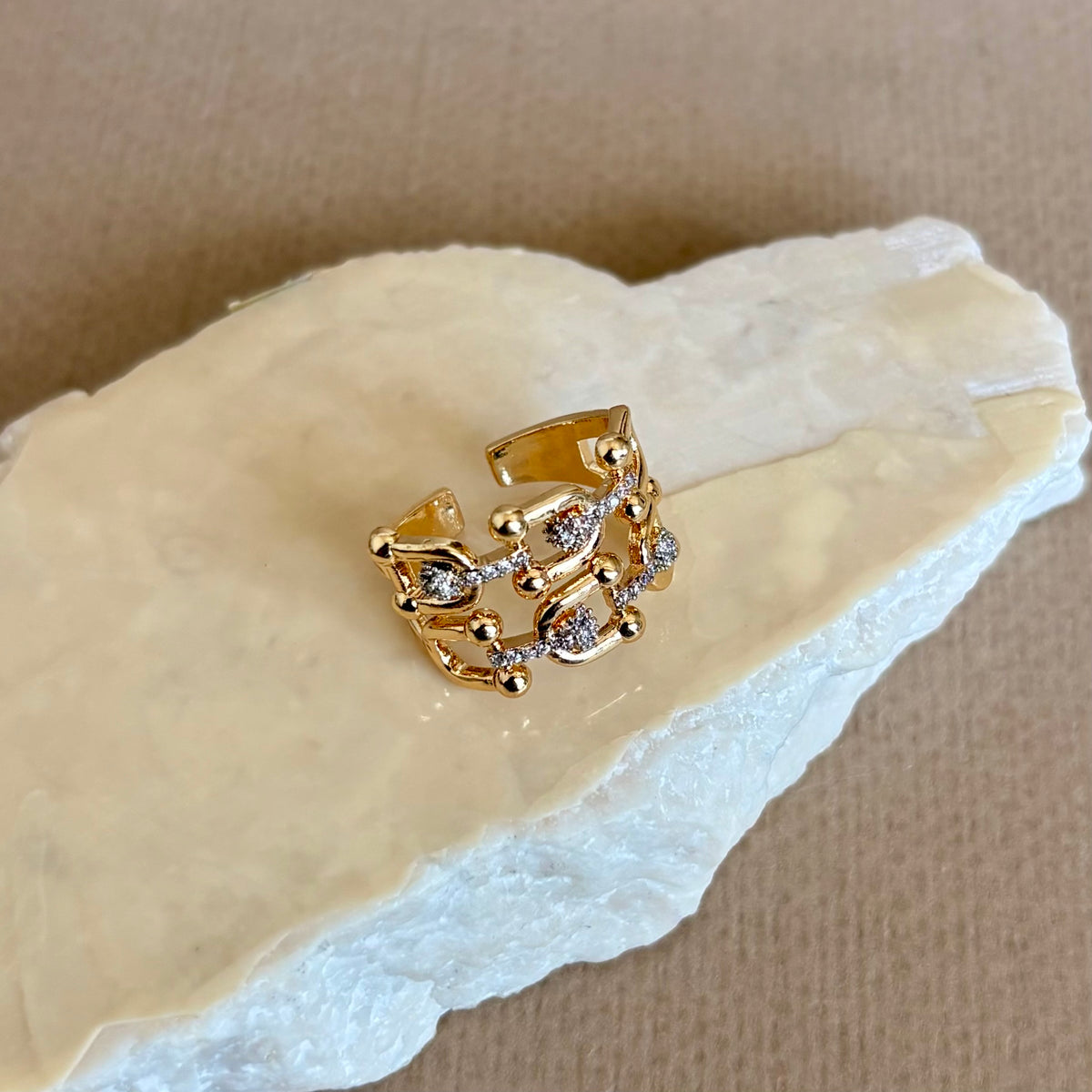 Torela | Gold Plated Ring