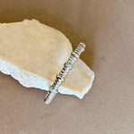 Elyant 02 | White Gold Plated Bangle