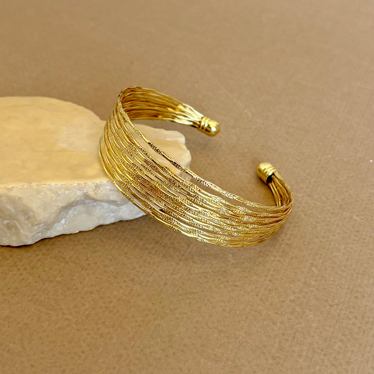 Alvienne | Gold Plated Bangle