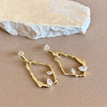 Leaf | Gold Plated Earrings