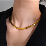 Cobra 02 | Gold Plated Necklace