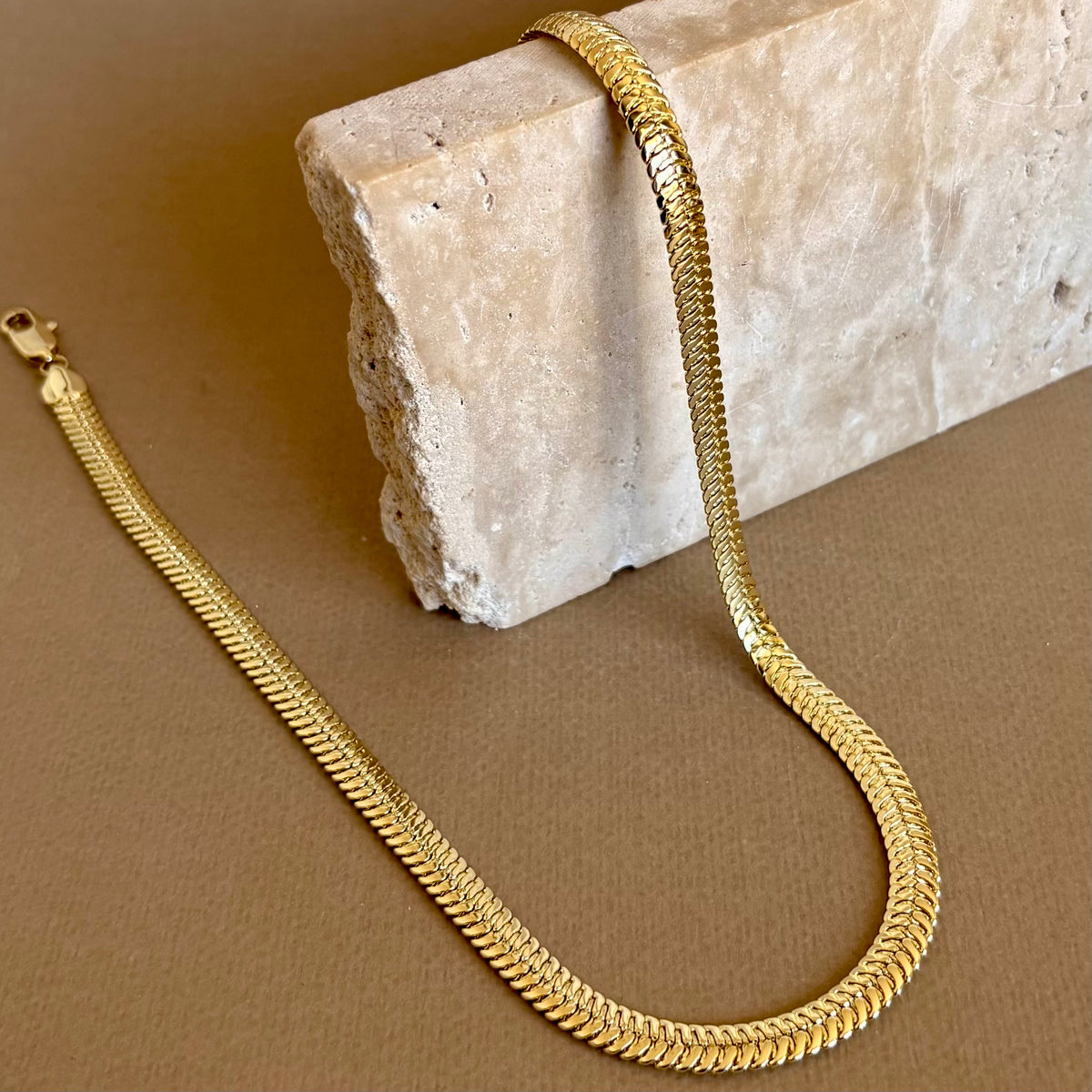 Lizardy | Gold Plated Necklace