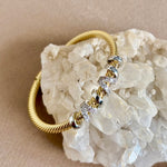 Halix | Gold Plated Bangle