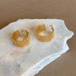 Belvane | Gold Plated Earrings