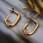 Lima | Gold Plated Earrings