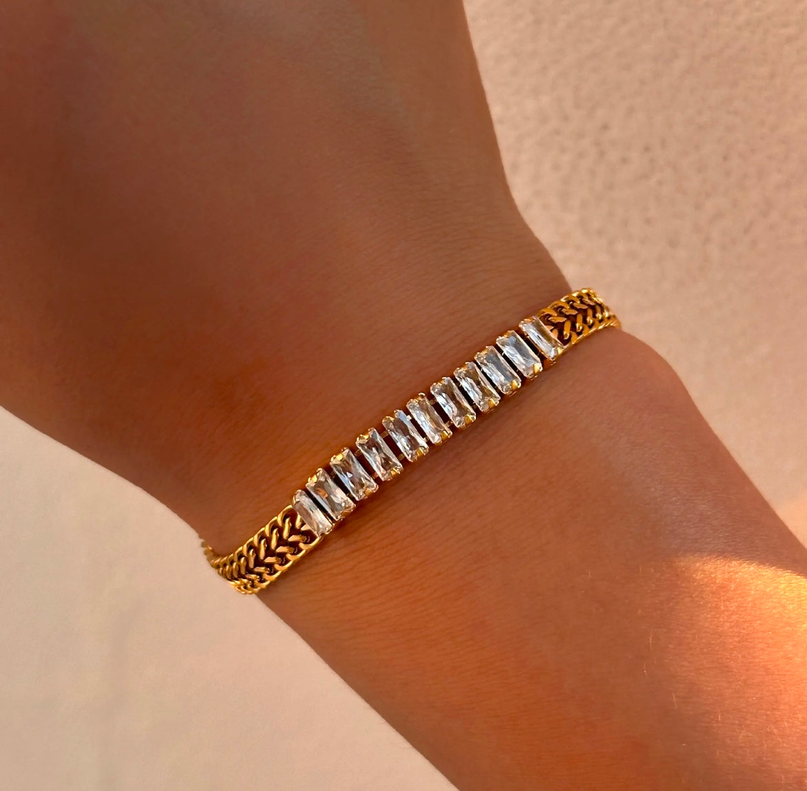 Dahlia | Gold Plated Bracelet