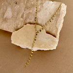 Ovelisse | Gold Plated Necklace [ convertible ]