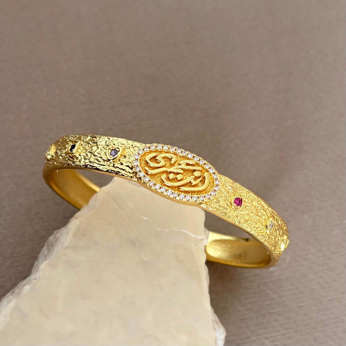 Enta Omry 02 | Gold Plated Bangle
