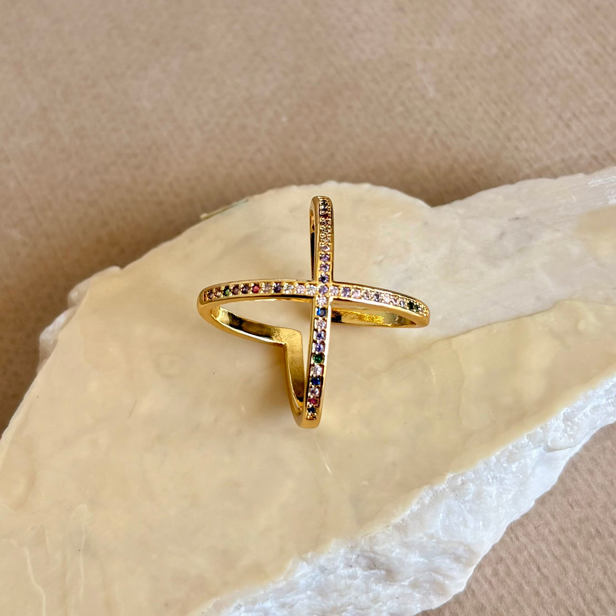 Evamira | Gold Plated Ring