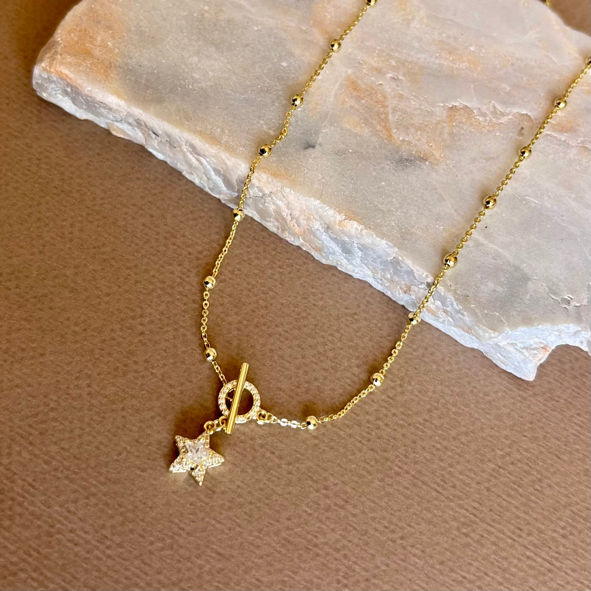 Lexelle | Gold Plated Necklace