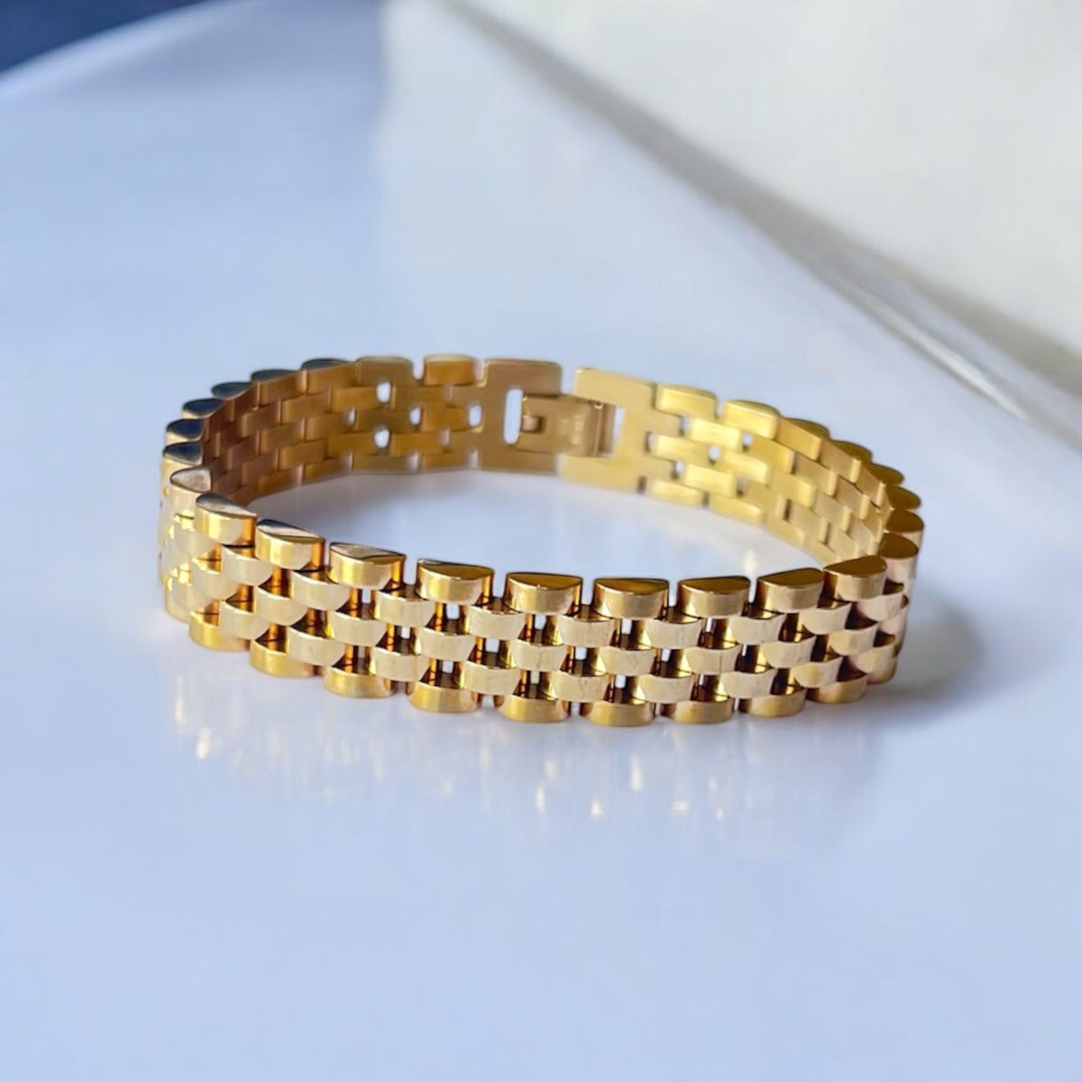 RLX 04 | Gold Plated Bracelet