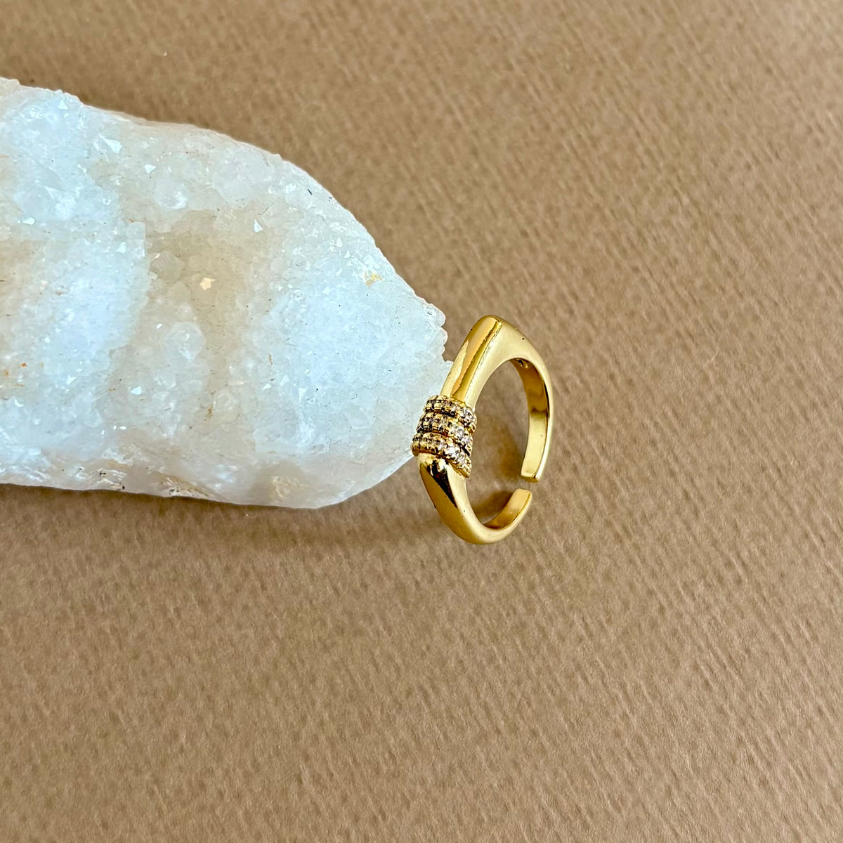 Rhael | Gold Plated Ring