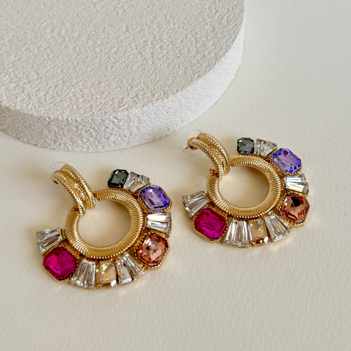 Joren 02 | Gold Plated Earrings