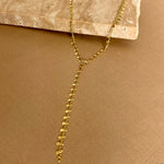 Ovelisse | Gold Plated Necklace [ convertible ]