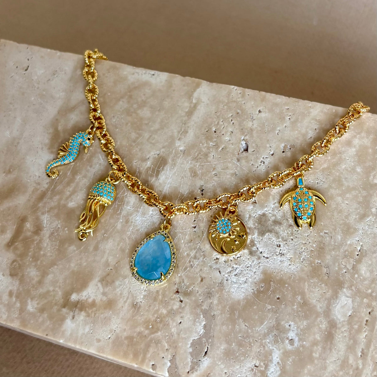 Signature 19 | Gold Plated Necklace
